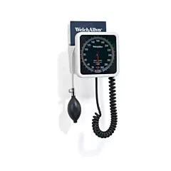Welch Allyn 767 Wall Aneroid & Adult Size 11 FlexiPort Cuff (VMWA-7670-01)