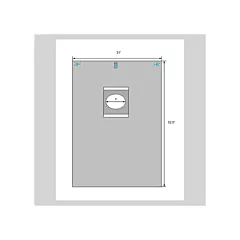 Welmed ClearView Eye Drape, 31