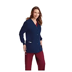 Veste en molleton à boutons MOBB Medical – Warm-Up pour uniformes