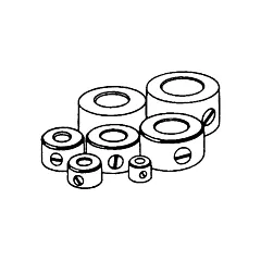 Dimar 5-Piece Depth Adjusting Collar Set, 5 No. of Pieces (2108.505)
