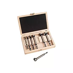 Dimar Woodpecker Forstner Bit Kits in a Wooden Box