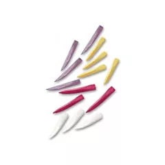 Wizard Wedges Anatomical Medium (Yellow), 400/box (VMWT-061307-000)