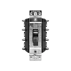 Leviton Interrupteur manuel monophasé, Standard, 30 A, 600 V, Polyester, Infusible (MS303-DS)