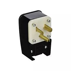 Leviton Fiche de rallonge à angle de mise à la terre de qualité industrielle