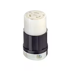 Leviton Connecteur verrouillable mis à la terre à deux bornes et trois fils