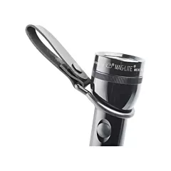 Maglite Pince de ceinture pour Maglite(MD) à piles D, Cuir, Noir, 1 Nbre de pochettes, Porte-lampe de poche (ASXD036)
