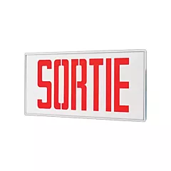 Beghelli Stella Exit Signs - Sortie, 17-1/2
