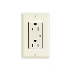 Leviton Prise Protectrice De Surtension 125 V - Qualité Industrielle, Double 15 A, 2 Nbre de prises de courant, 125 V, 15 A, 1875 W, 720 J (5280)