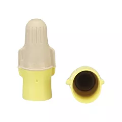3M T/Y+ Wire Connectors, Yellow, 600 V, 22-12 AWG (T/Y POUCH)