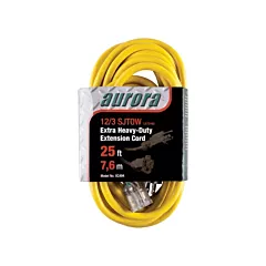Aurora Tools Vinyl Extension Cord with Light Indicator
