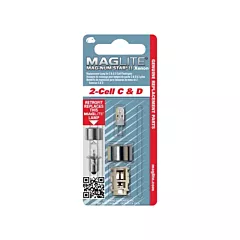 Maglite Maglite® Replacement Bulb for 2-Cell C & D Flashlights, Incandescent (LMXA201)
