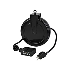 Lind Equipment Cord Reel - Industrial, 20', 12/3/3-Dec, 15 A, SJTOW (LE2620B12Q)