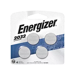 Energizer 2032 Batteries, 3 V (2032BP-4)