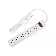 Aurora Tools Surge Suppressor, 3', 6 No. of Outlets, 200 Rated Joules, 15 A, 1875 W