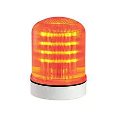 Federal Signal Corporation Streamline® Modular Multifunctional LED Beacons, Amber, Flashing/Rotating/Continuous, Wall (SLM100A)