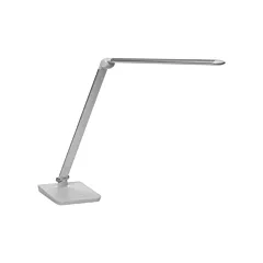 Safco Vamp™ LED Lamps, Flat Table Base, Silver, LED, 9 W (1001SL)