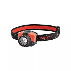 Coast FL85 Headlamp, LED, 615 Lumens (High), 2.25 Run Time Hrs. (High), Plastic, AAA (21190)