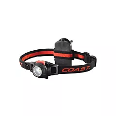 Coast HL7 Headlamp, LED, 285 Lumens (High), 1.5 Run Time Hrs. (High), Plastic, AAA (TT7497CPBL-P2)
