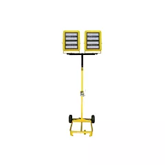 Lind Equipment Dual-Head Cart with Winch, LED, 60000 Lumens, 400 W, Aluminum (LE980LED-CART-TD-W)