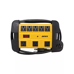 Aurora Tools Workshop Surge Protector Power Strip, 6', 8 No. of Outlets, 1350 J, 15 Amps, 1875 W