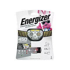 Energizer Vision Ultra™ Industrial Headlamp, LED, 450 Lumens (High), 2 Run Time Hrs. (High), Plastic, AAA (HDE32E)