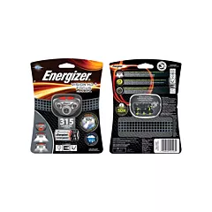 Energizer Vision HD+ Focus Headlamp, LED, 315 Lumens (High), 6 Run Time Hrs. (High), Plastic, AAA (HDD32E)