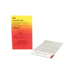 3M ScotchCode™ Pre-Printed Wire Marker Book (SPB-03)