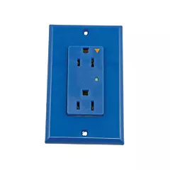 Leviton Prise isolée avec protection contre les surcharges Decora(MD), 2 Nbre de prises de courant, 125 V, 15 A, 1875 W, 720 J (5280-IGB)