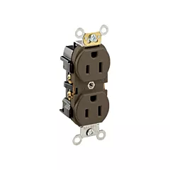 Leviton Prise double de calibre commercial