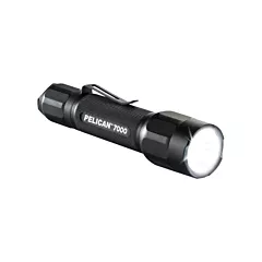 Pelican 7000 Series Tactical Flashlight, LED, 774 Lumens (High), 1.25 Run Time Hrs. (High) (070000-0001-110)