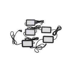 Aurora Tools LED String Work Lights, 50', Plastic, 16-Feb, 5 Number of Lights