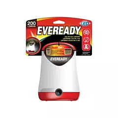 Energizer Eveready® Compact Lantern, LED, 200 Lumens (High), 80 Run Time Hrs. (High), Plastic, AA (EVGPAL41)