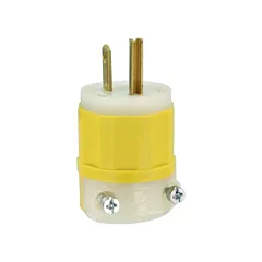 Leviton Prise à lame droite de calibre industriel, 0,245