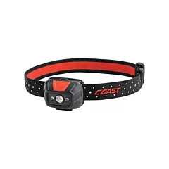 Coast FL19 Flood Beam Headlamp, LED, 330 Lumens (High), 3.25 Run Time Hrs. (High), Aluminum, AAA (21679)