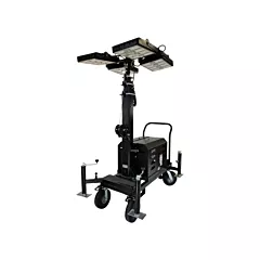 Lind Equipment Beacon LED Four-Light Tower, 17', Diesel/Electric, 800 Watts, 120000 Total Lumens, Vertical (LE980LEDV-T4)