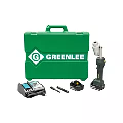 Greenlee Ensemble poinçonneuse hydraulique à emporte-pièce Intelli-Punch(MC) alimentée par pile, Jusqu'à 4