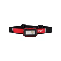 Milwaukee Magnetic Headlamp & Task Light, LED, 450 Lumens (High), 2.5 Run Time Hrs. (High), Rechargeable (2012R)