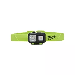 Milwaukee Intrinsically Safe Spot/Flood Headlamp, LED, 310 Lumens (High), 40 Run Time Hrs. (High), Plastic, AAA (2004HZL)