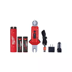 Milwaukee REDLITHIUM™ USB Utility Hot Stick Light, LED, Aluminum, Red, Rechargeable, Included (2119-22)