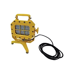 Lind Equipment Explosion Proof Floodlight with Stand, LED, 5600 Lumens, 40 W, Aluminum (XP970LED-FS)
