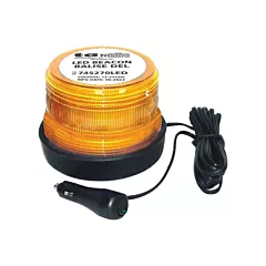 Junior Low Profile Warning Light, Amber, Strobe, Magnetic