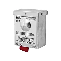 Hubbell Circuit-Lock® NEMA 3R Enclosure Switch Disconnect, Slide, 30 Amps, 600 V, Aluminum, Non-Fusible (HBL13R89)