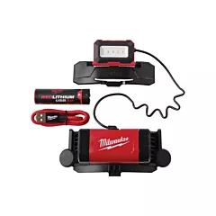Milwaukee Bolt™ Redlithium™ USB Headlamp, LED, 600 Lumens (High), 4 Run Time Hrs. (High), Rechargeable (2118-21)