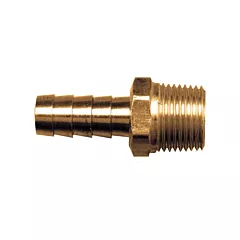 Fairview Fittings Male Pipe Coupling, Brass (125-4C)