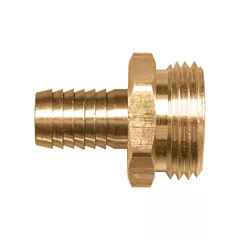 Fairview Fittings Male Hose Connector, Brass (193-10)