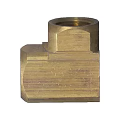 Fairview Fittings Extruded 90° Elbow Pipe Fitting, 1/8