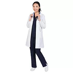 Blouse de laboratoire junior YL110 de MOBB Medical - Blanc