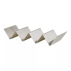 Winco 3-4 Compartment Taco Holder, Stainless Steel