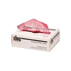 Zirc Handi Hopper Liners Red Biohazard (100/Box) (VMZ20Z405)