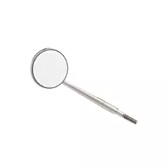 Zirc Crystal HD #3 Stainless Steel Mouth Mirror Heads (12 Pack) (VMZ50R379)